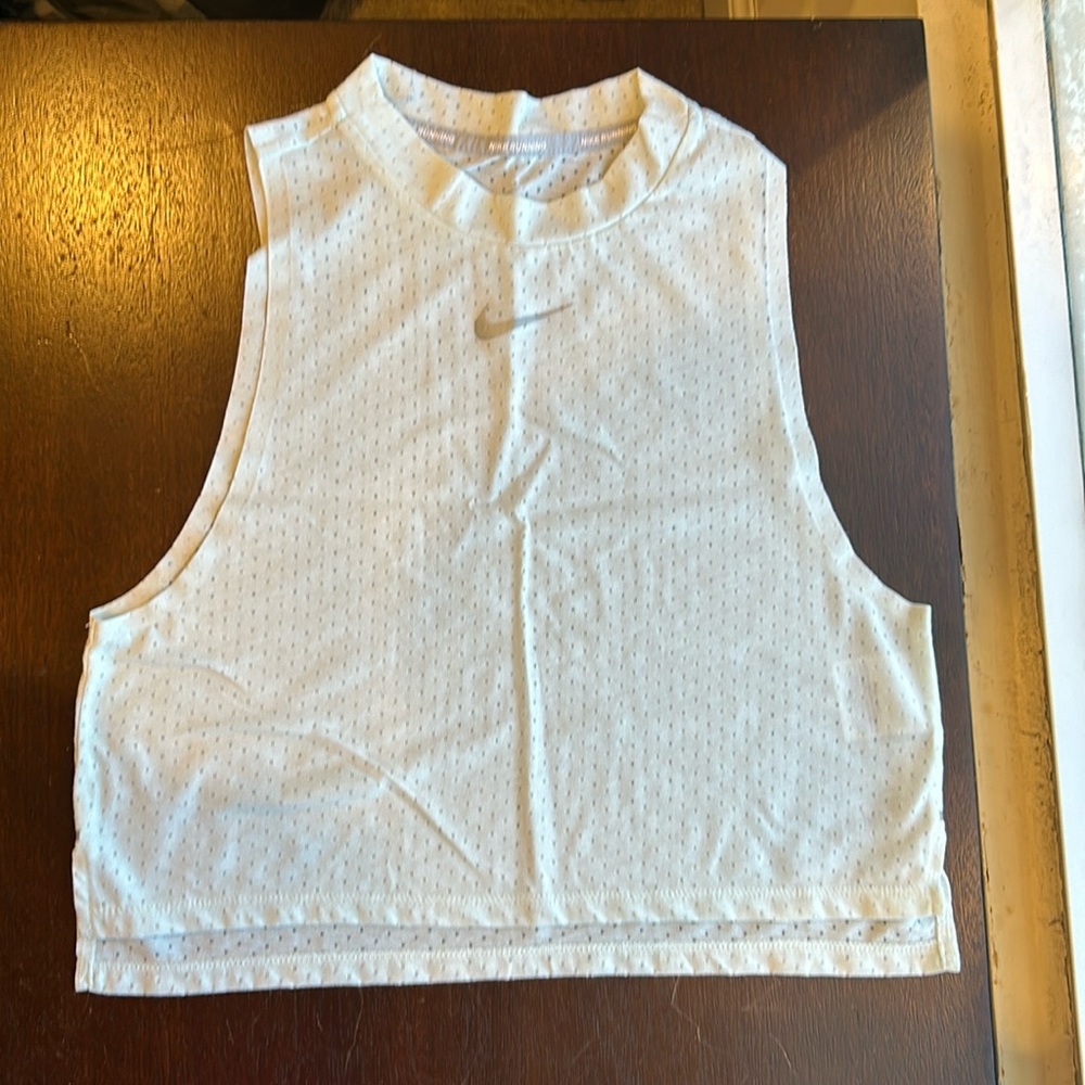 Nike, XS, white, drifit, muscle t